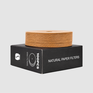 JARVA Natural Paper Filters (Unbleached, 100 Count)